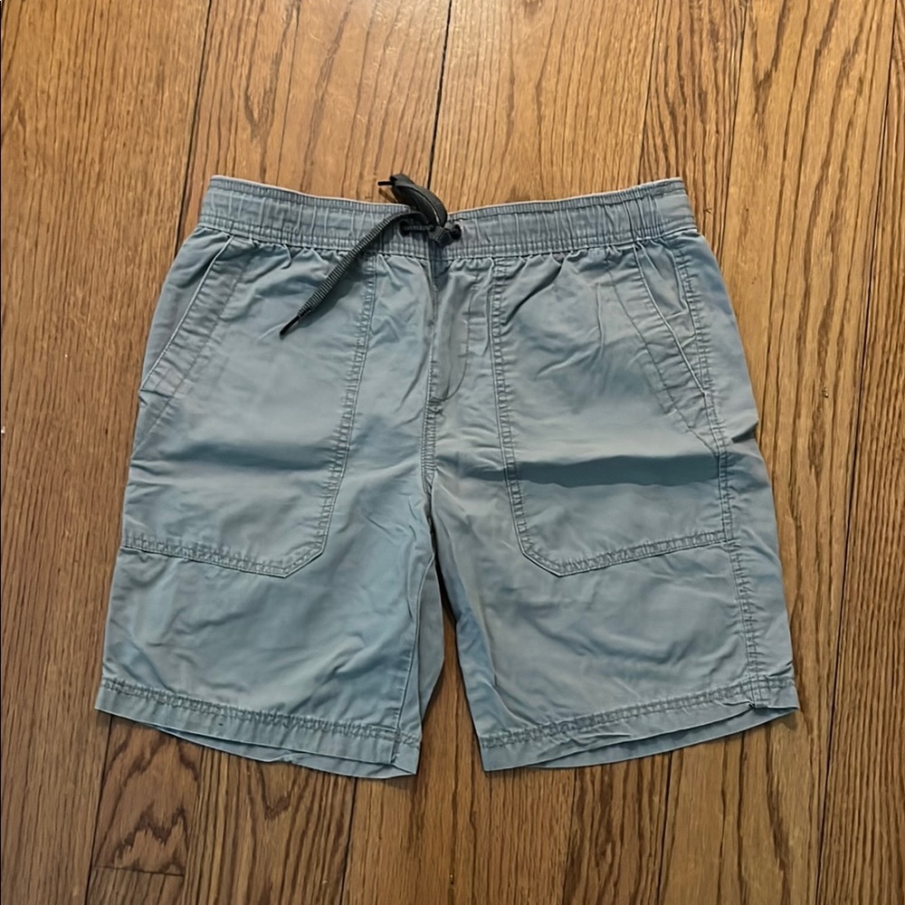 Aeropostale grey twill jogger shorts 8” inseam men’s medium
